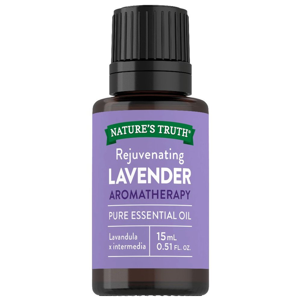Nature's Truth - Rejuvenating - LAVENDER - Aromatherapy - Pure Essential Oil